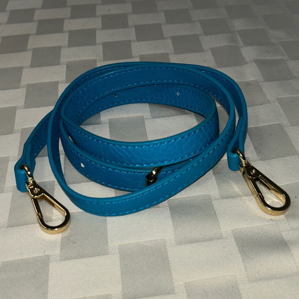 Turquoise Replacement Strap with Gold Clasps